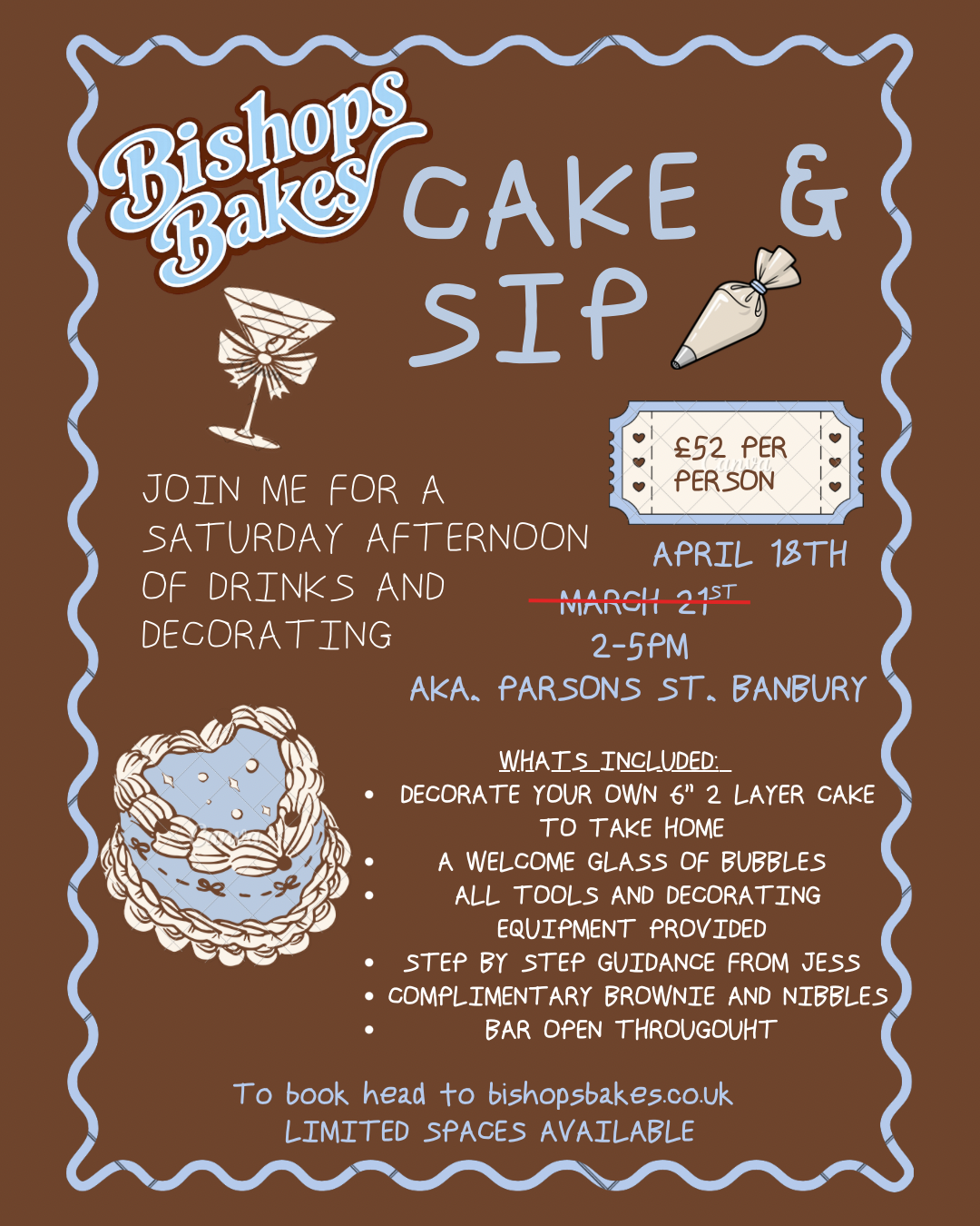 Cake & Sip
